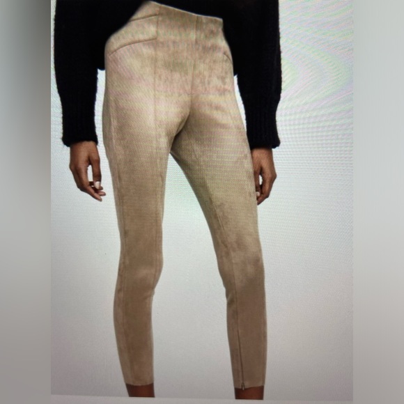 Zara faux suede leggings - Picture 1 of 8